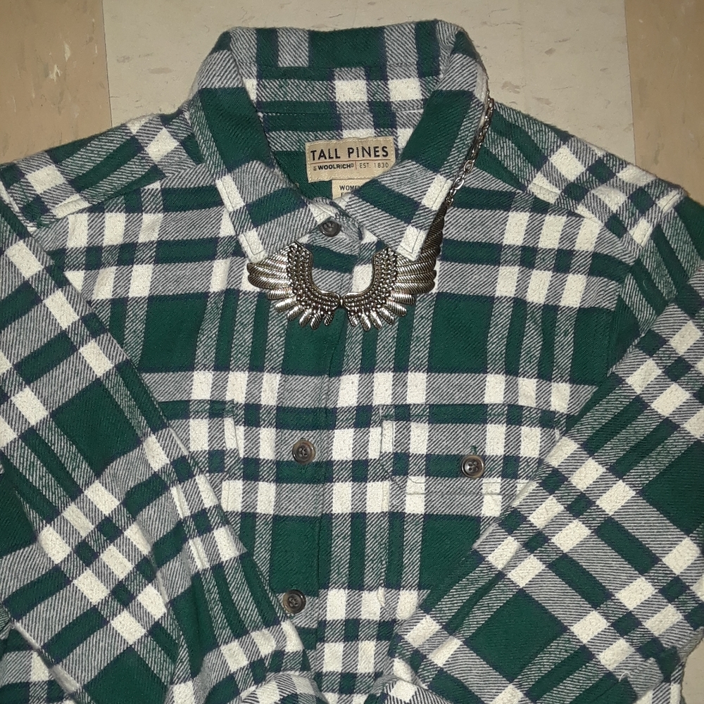 Vtg Woolrich boyfriend flannel